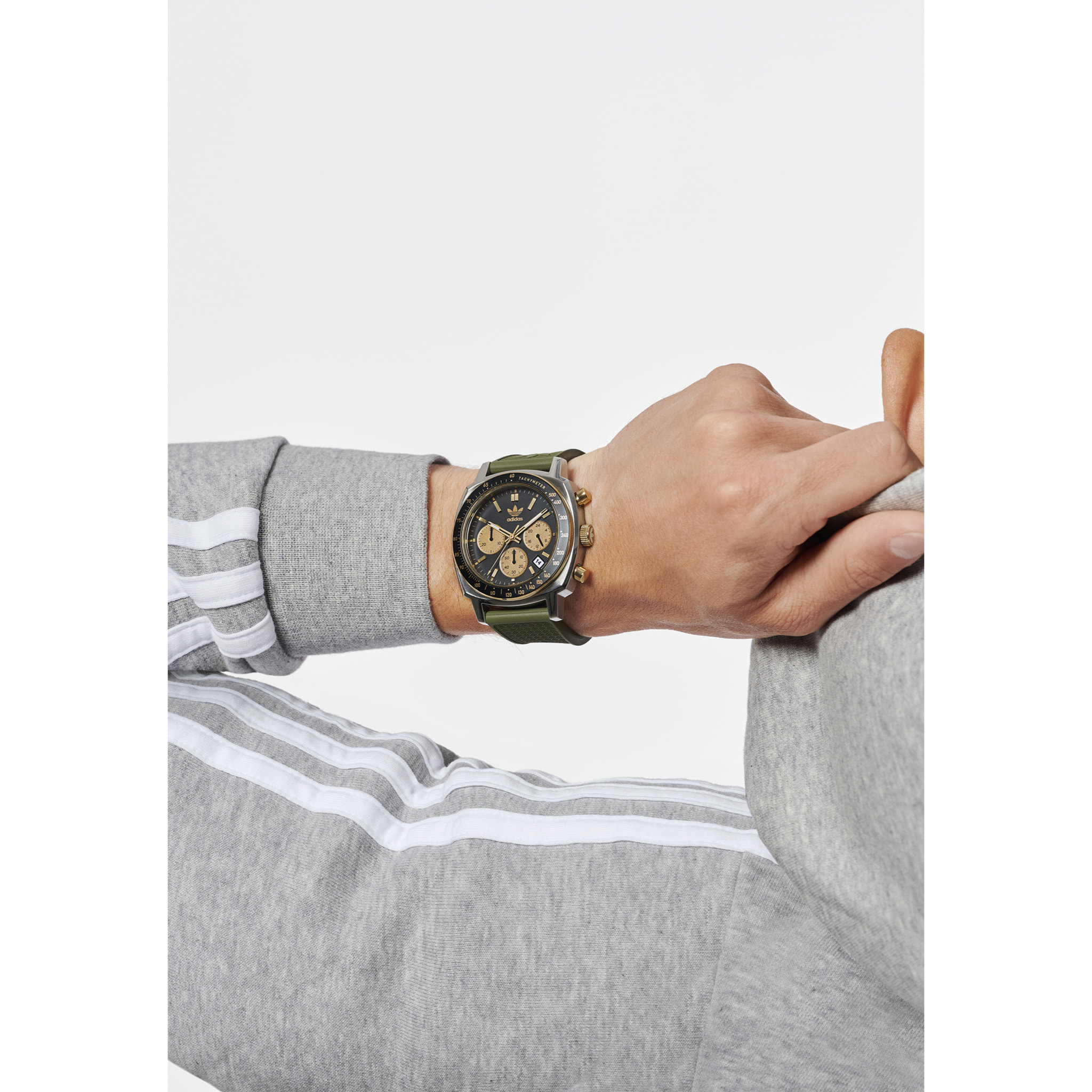 Adidas Quartz Chronograph Watch Master Originals One Chrono