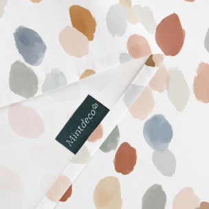 Nappe anti-taches JULES MULTICOLORE - en 100 % coton