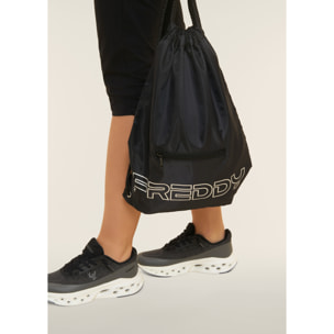 Zaino da palestra ripiegabile in nylon con logo FREDDY