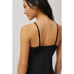 Vestito da notte nero combinato