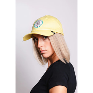 Gorras Hanukeii Leopard Yellow / Blue