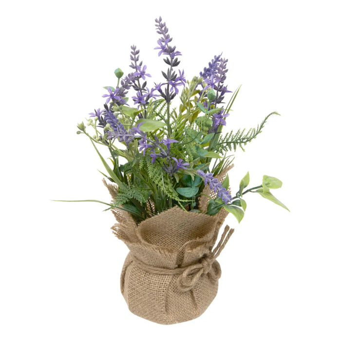 Composition florale Artificielle Prov Lavande 29 cm