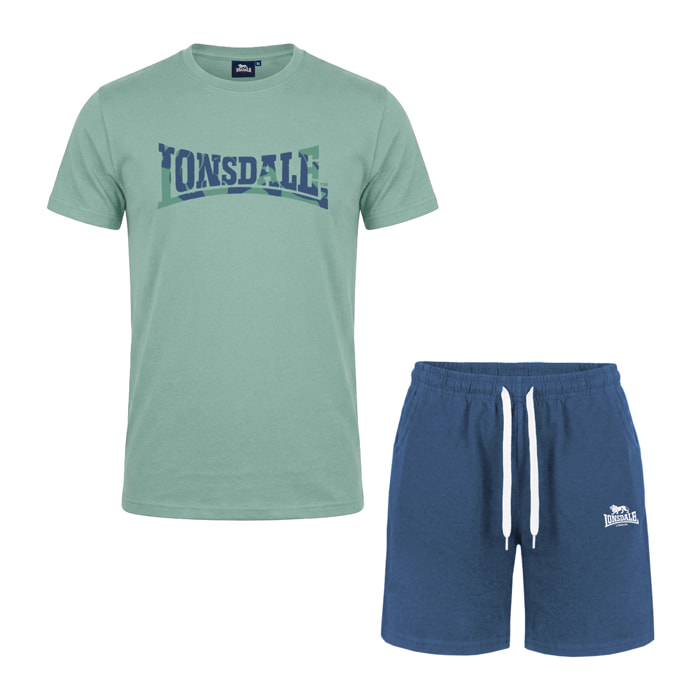Completo Set Uomo LONSDALE Cotone Corto