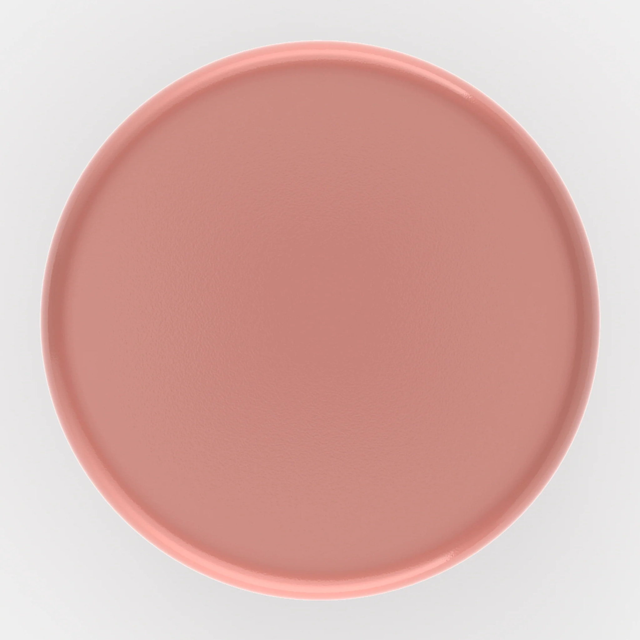 Table d'appoint ronde en métal rose D40 cm - Adélie