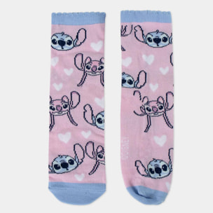 Pack de 4 calcetines infantiles diseño stitch