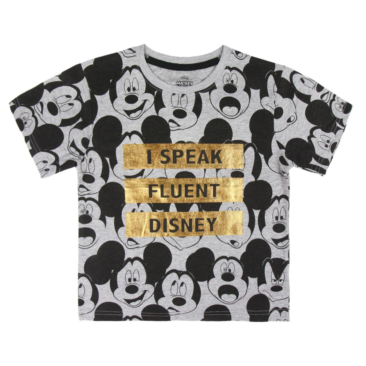 T Shirt Bambino Mickey Mouse I Speak Fluent Disney unisex Mickey Mouse