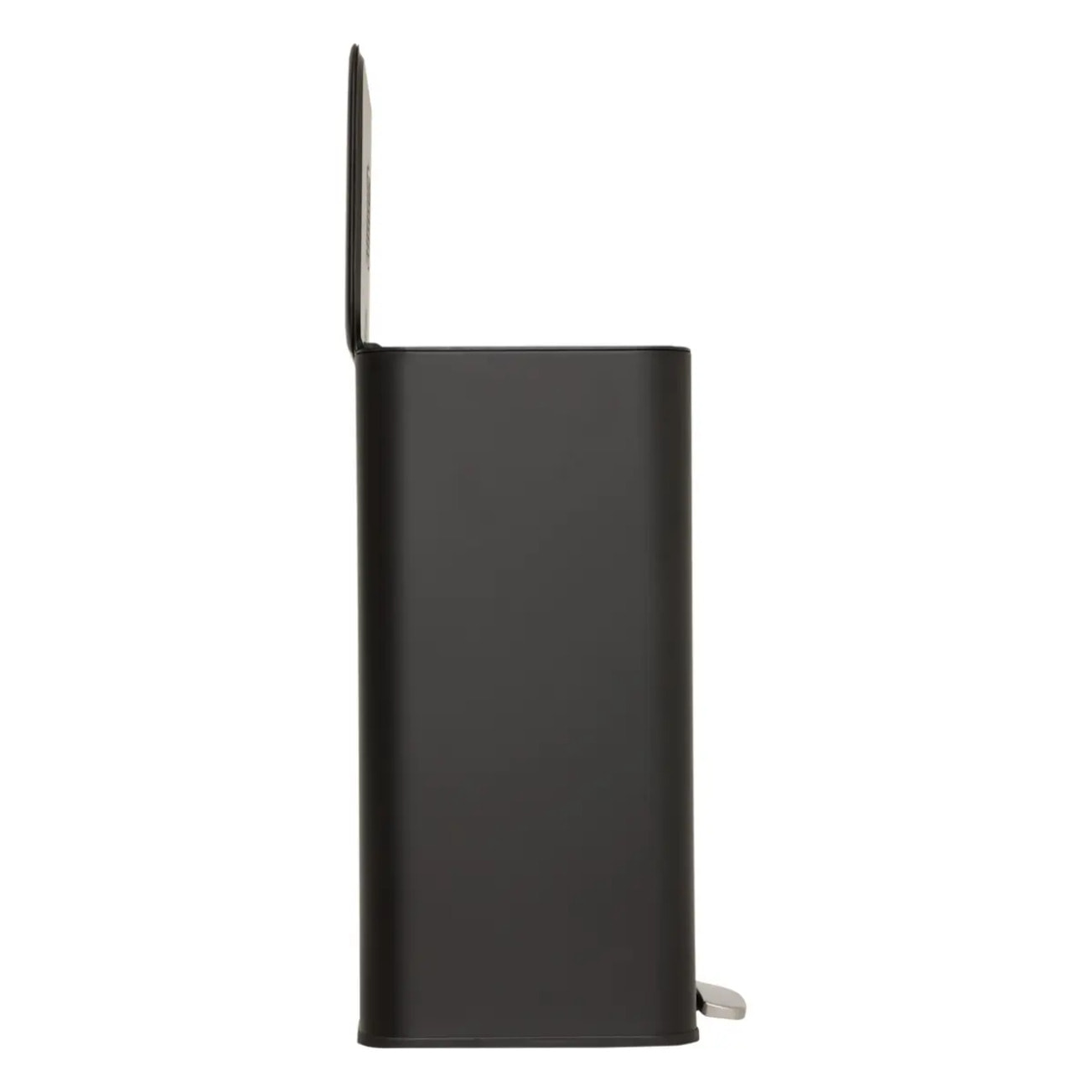 Poubelle rectangulaire à pédale Delta 50L noir
