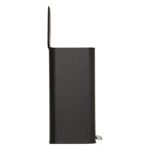 Poubelle rectangulaire à pédale Delta 50L noir
