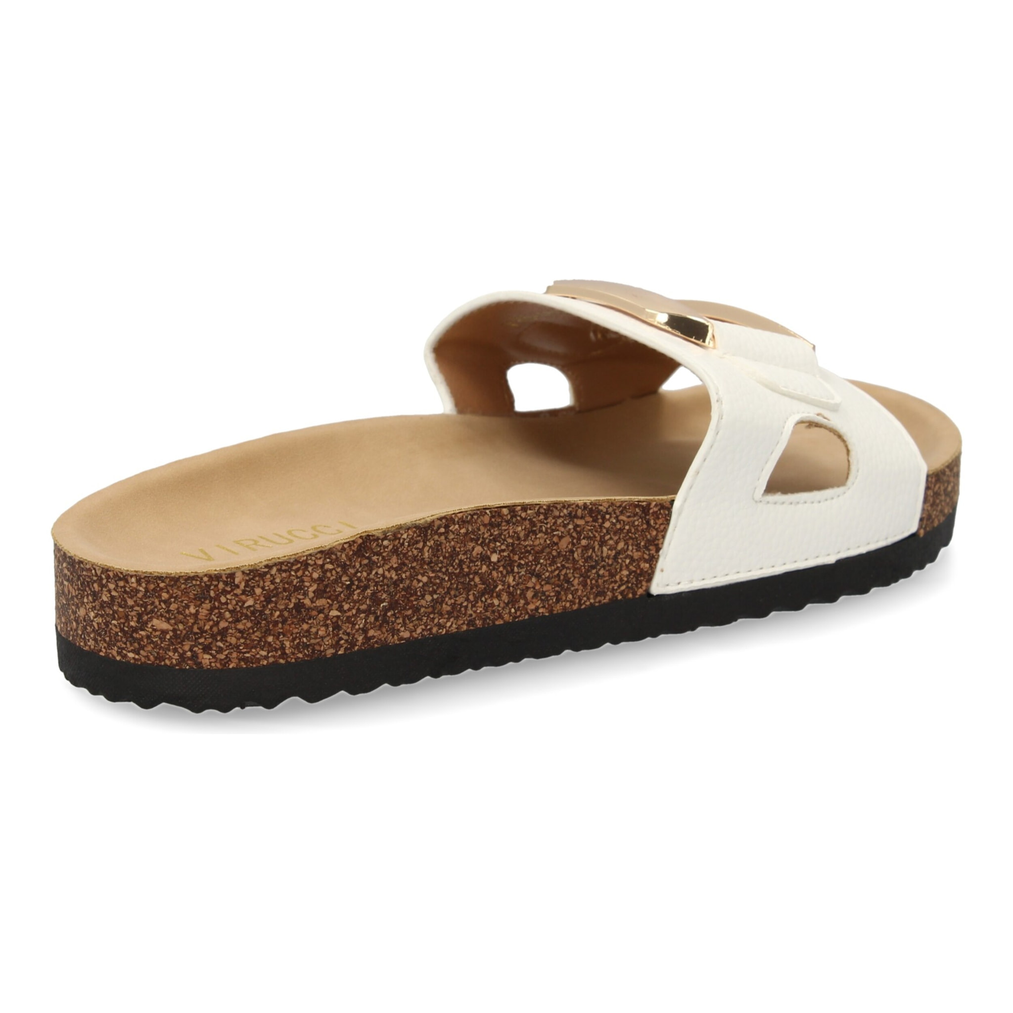 Sandalia plana de mujer, comoda y elegante, diseño moderno con material bio