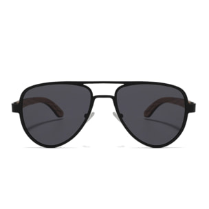 Gafas de Sol Feler 1803-11 Polarizadas de Madera Unisex 56 mm
