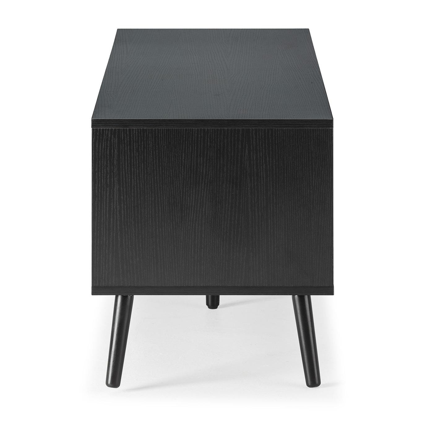 Mueble TV Lluvia 4 puertas color Negro