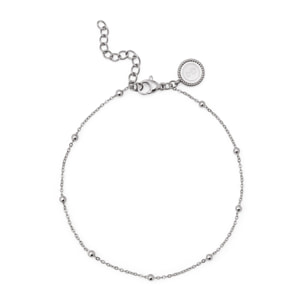 Tobillera Dots Acero
