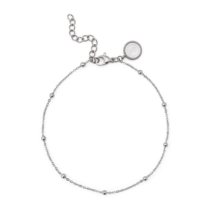 Tobillera Dots Acero