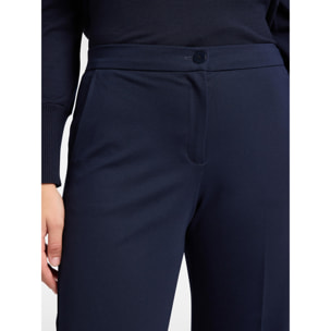 Elena Mirò - Pantaloni maschili in punto Milano - Blu