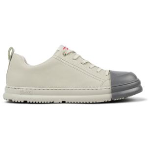 Sneakers - CAMPER Junction Runner - Grigio - Pelle liscia