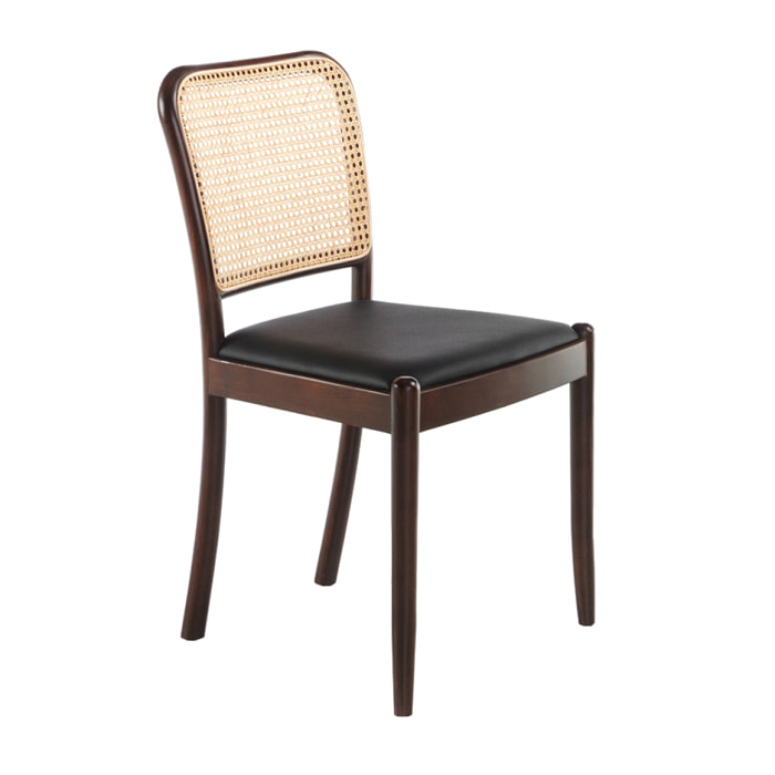 Silla de polipiel 48x50x84cm