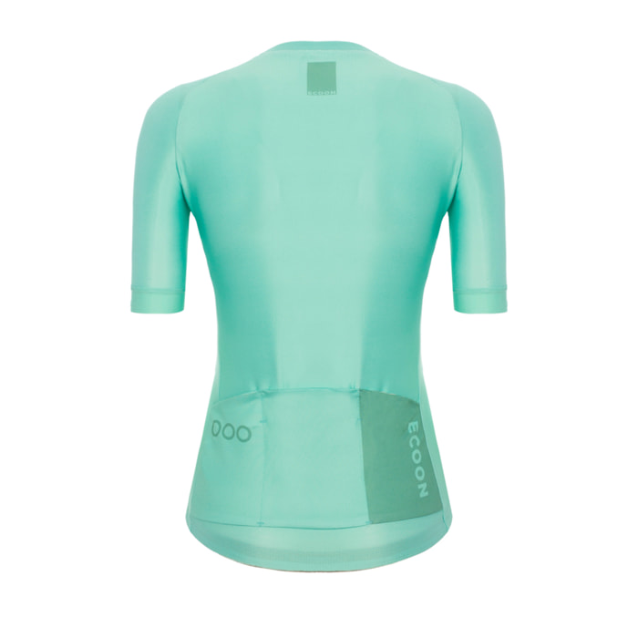 Maillot de manga corta ECOON modelo Galibier Women en color Turquesa