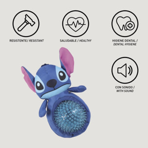 Peluche con mordedor para perros diseño stitch