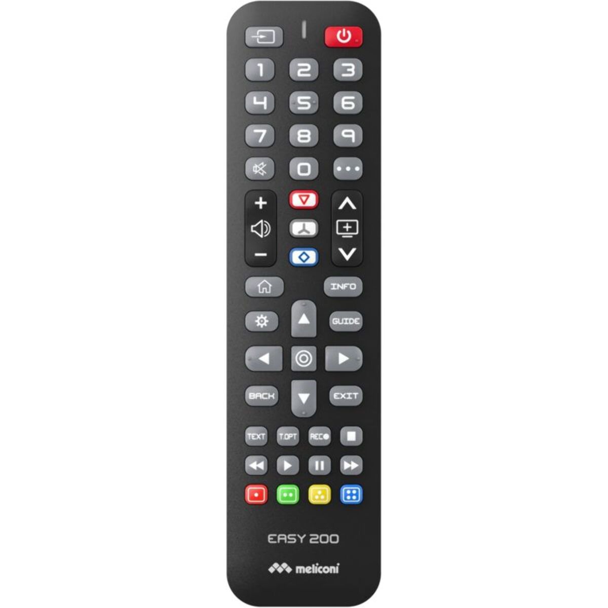 Télécommande MELICONI EASY 200 pour TV LG