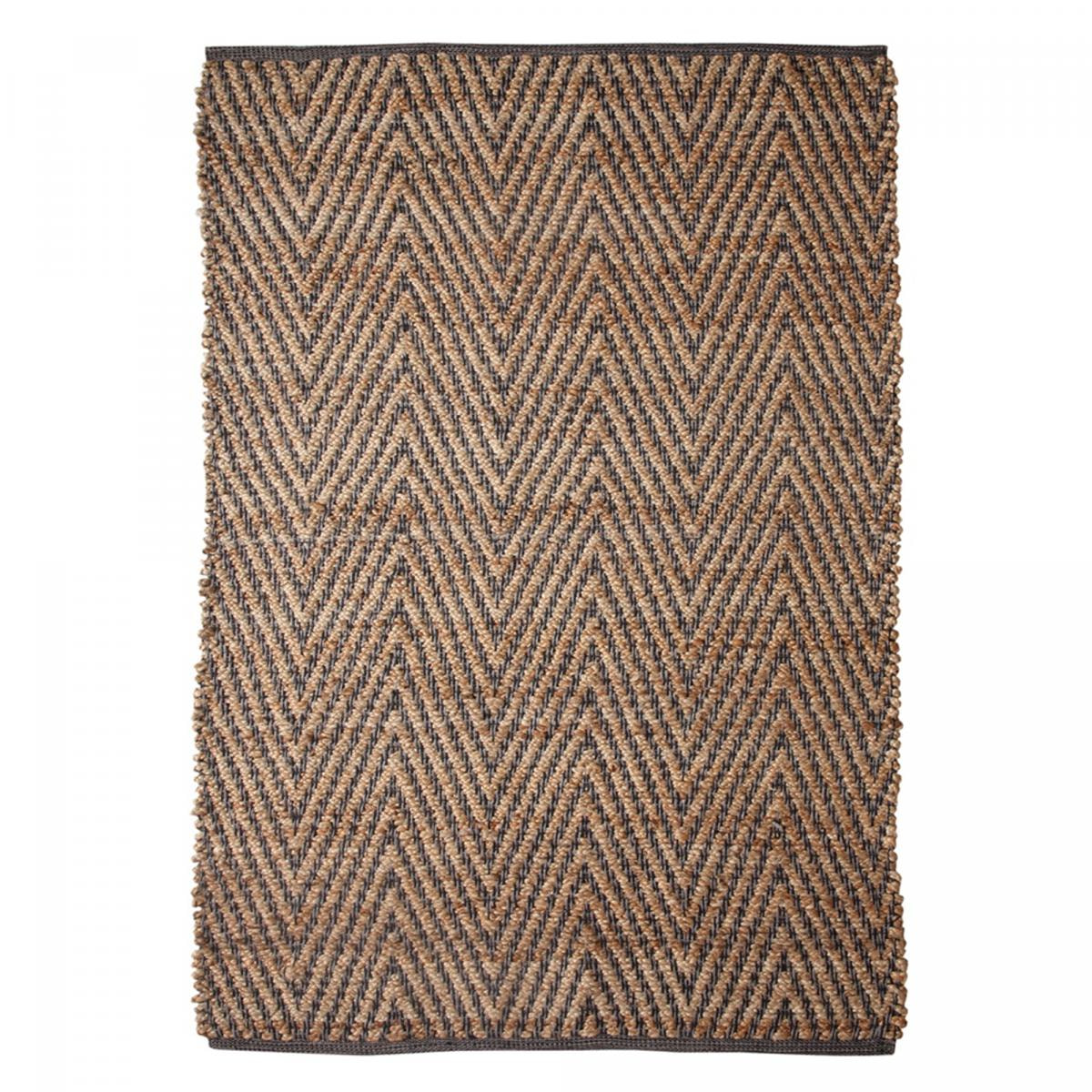 Tapis kilim tissé à la main en jute naturel