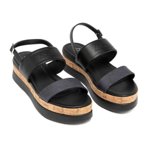 ALV by Alviero Martini Sandalo con zeppa