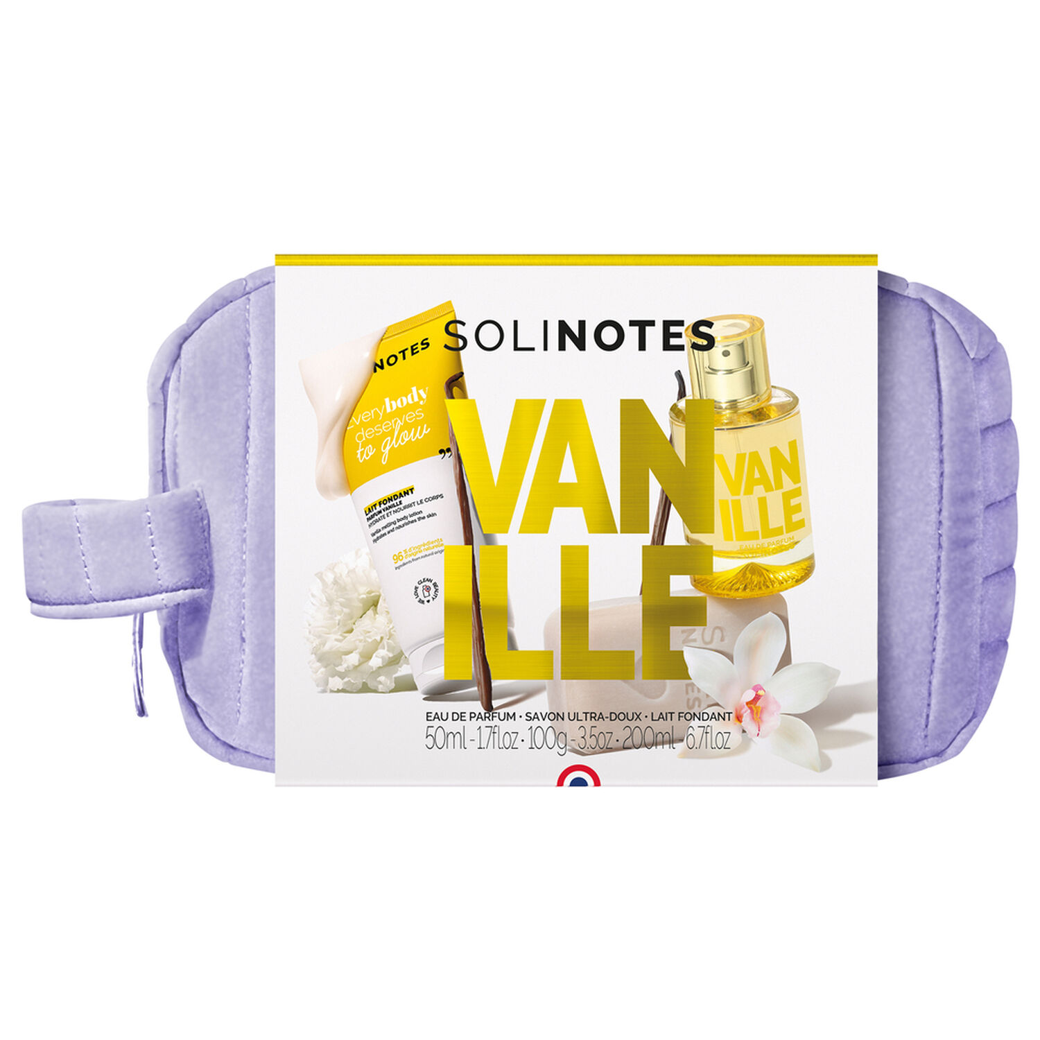 Vanille - Coffret Eau de Parfum 50 ml + 2 Produits