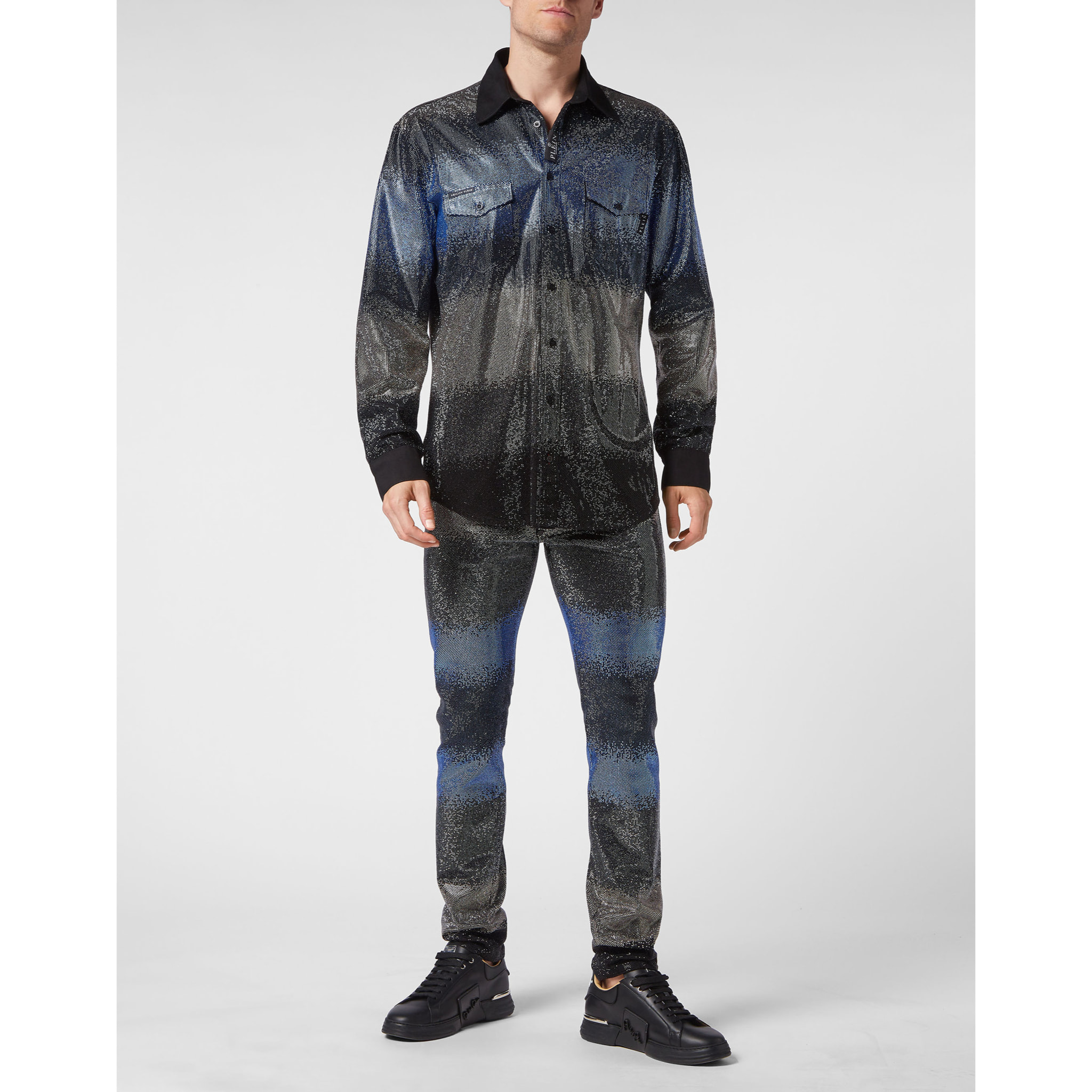 PHILIPP PLEIN Camisa vaquera