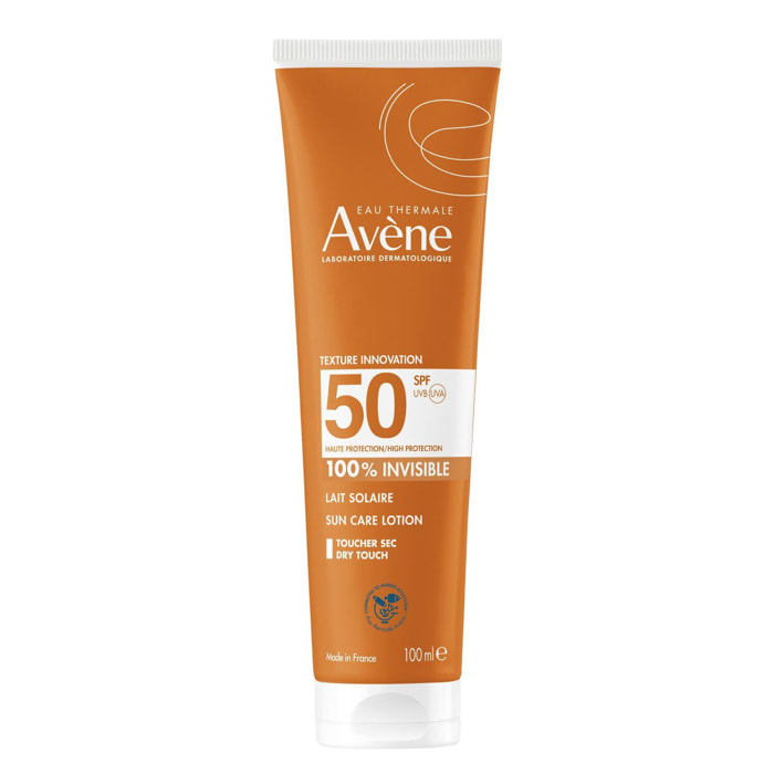 Lait Solaire SPF50 - Lait Visage & Corps SPF 50+ - Peaux Sensibles 100 ml