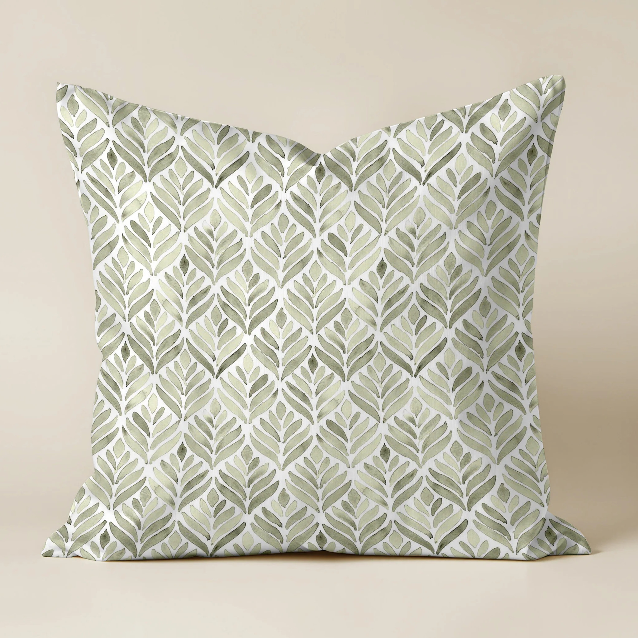 Housse de coussin Kan 125 Desert Sage 45x45 cm 100% coton