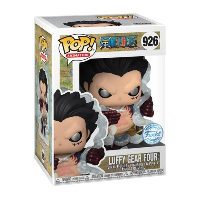 One Piece Pop! Animation Figure in Vinile Luffy Gear 4 (Metallic) Esclusiva 9 Cm