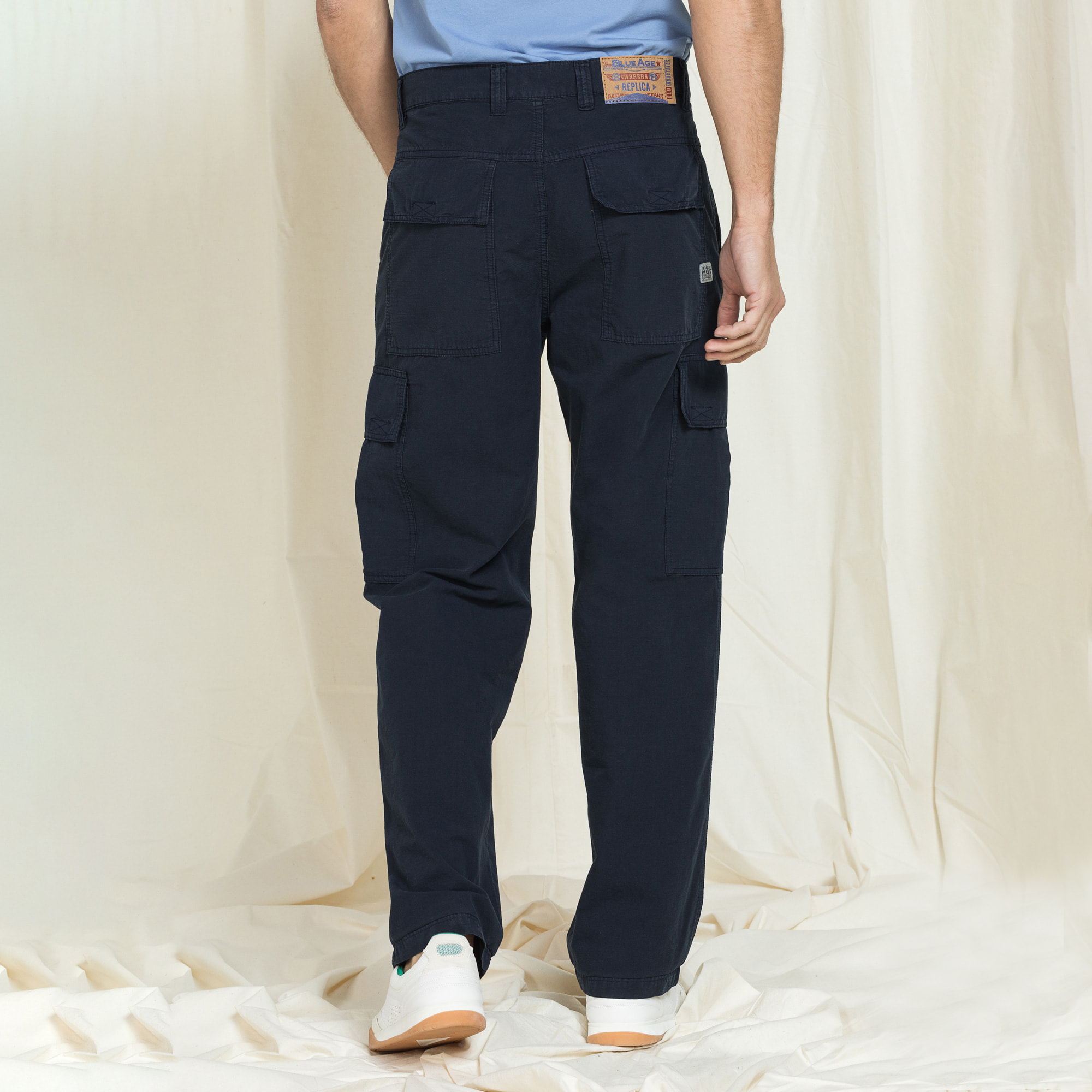 PANTALONE CARGO IN RIPSTOP DI COTONE MOD. REPLICA