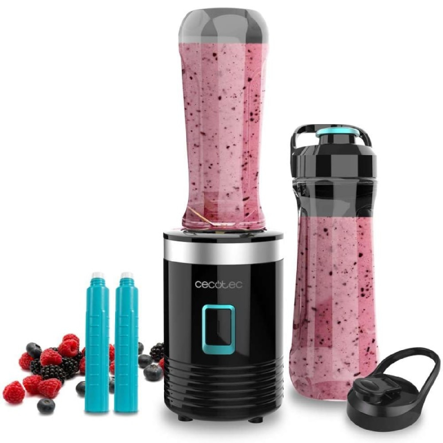 Cecotec Batidora de vaso individual Power Titanium 350 EasyGo