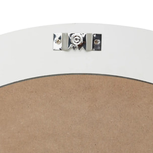 Miroir vague "Emily" blanc 114x54cm