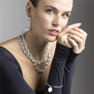 Collar Lux by Lux acabado en rodio