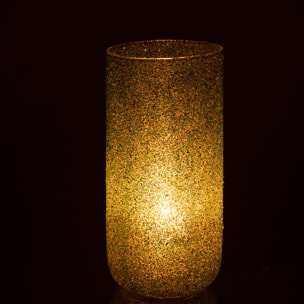 J-Line bougeoir Arti - verre - vert - large