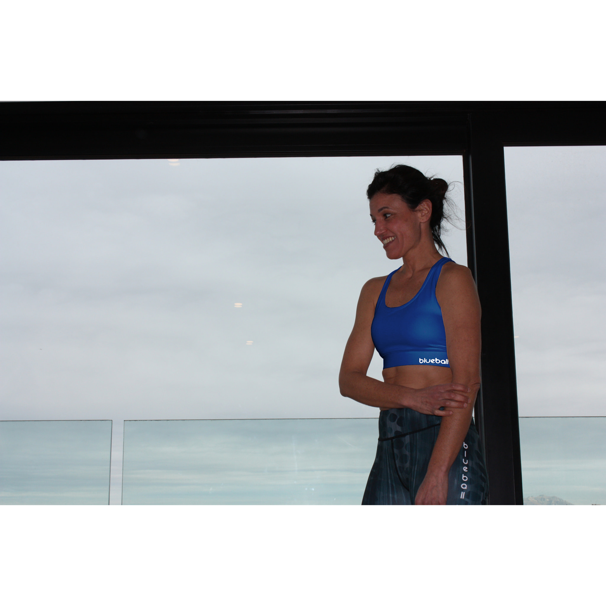 SUJETADOR DEPORTIVO SLIM PARA MUJER BLUEBALL EN AZUL