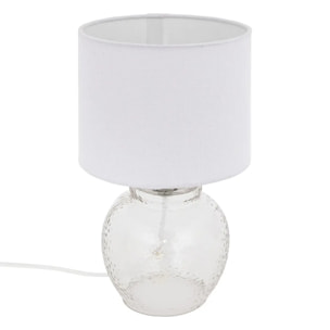 Lampe à poser Teva blanc H30cm