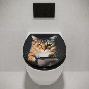 Abattant wc PACHA  - Charnières Inox MSV