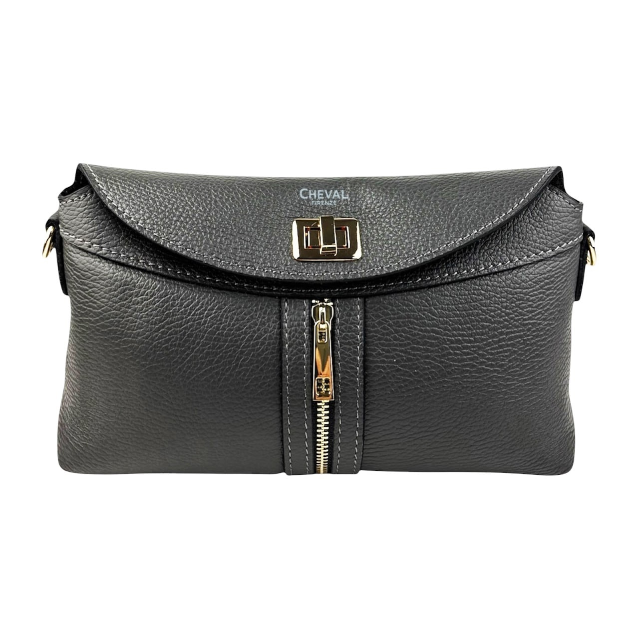 Pochette Cheval Firenze Silvia Grigio