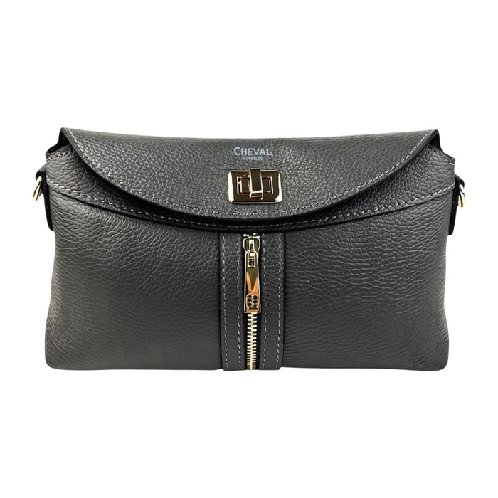Pochette Cheval Firenze Silvia Grigio