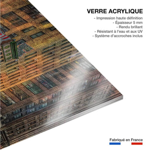 Tableau design Brick Facade Tableau plexiglas