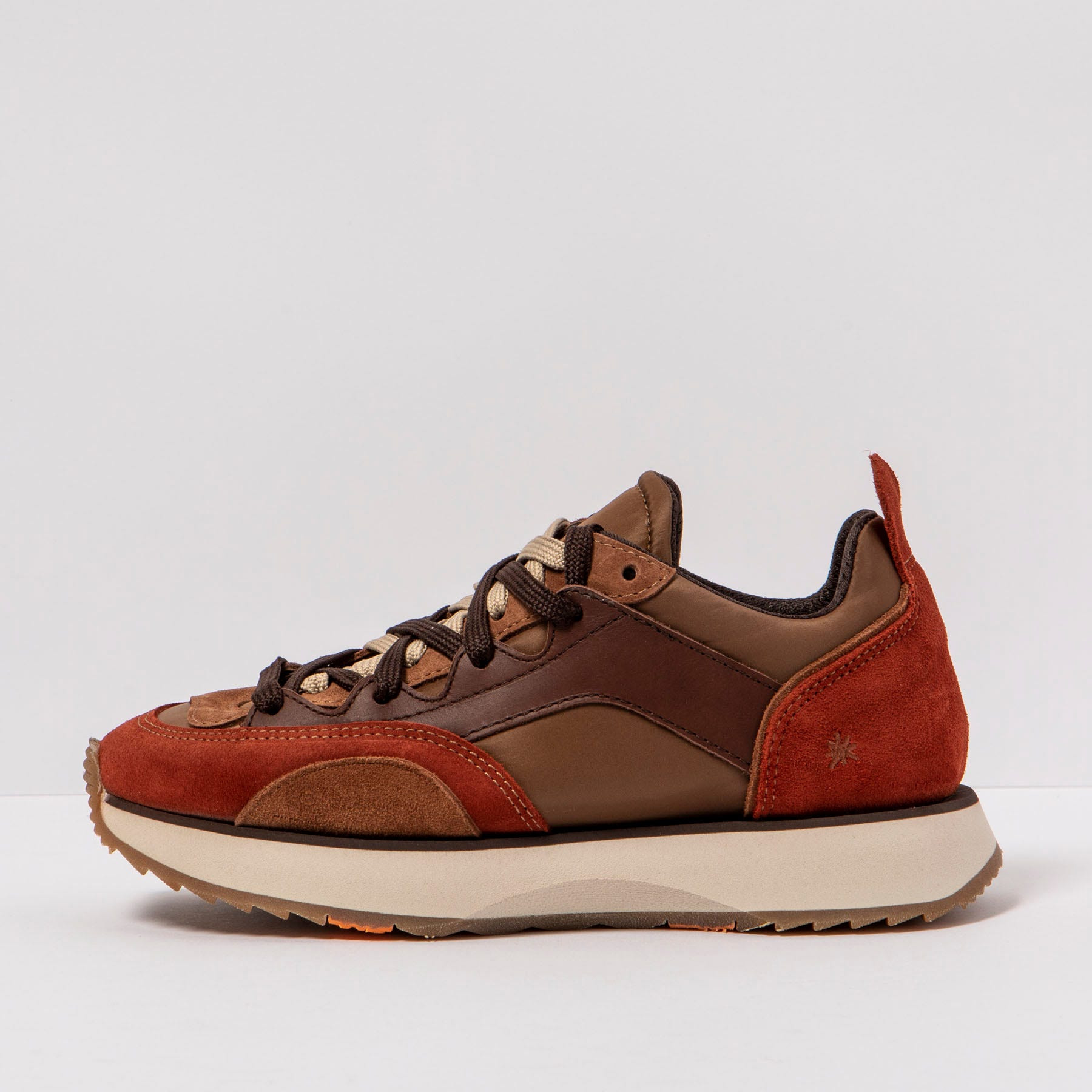Zapatillas 1781 MULTI LEATHER CALDERA-BROWN/TURIN color Caldera-brown