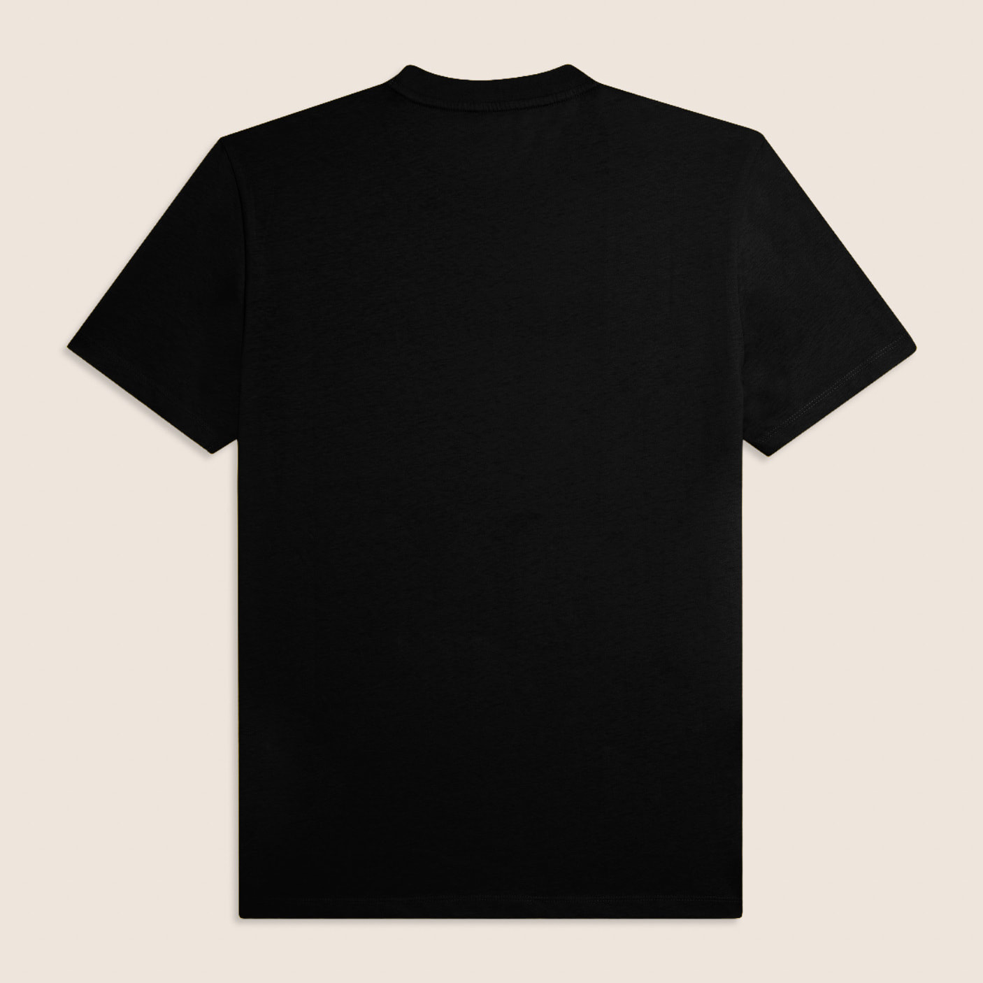 T-shirt in jersey con stampa logo tono su tono