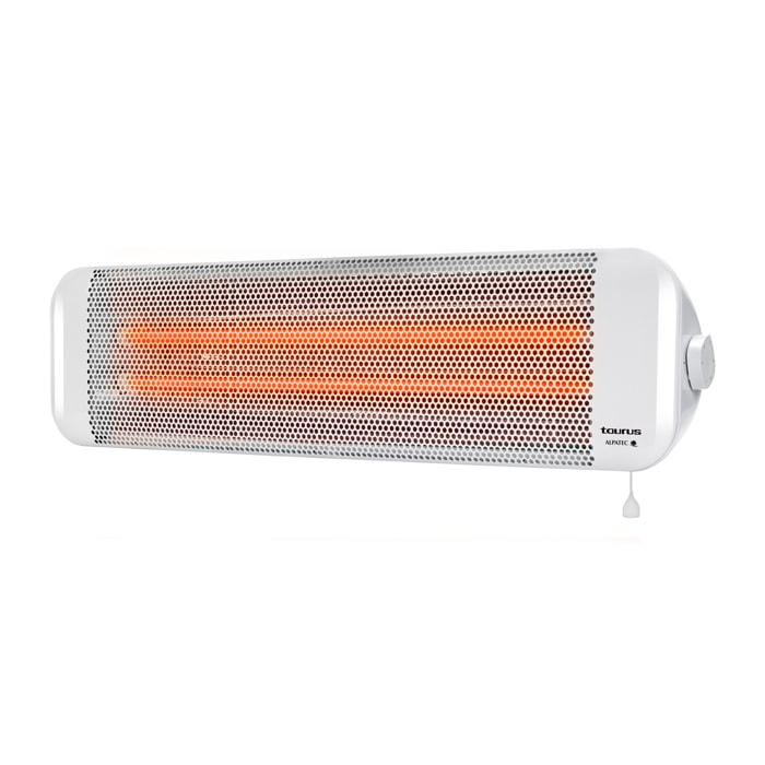 Taurus - Calefactor Bagno 2Q 1200 W