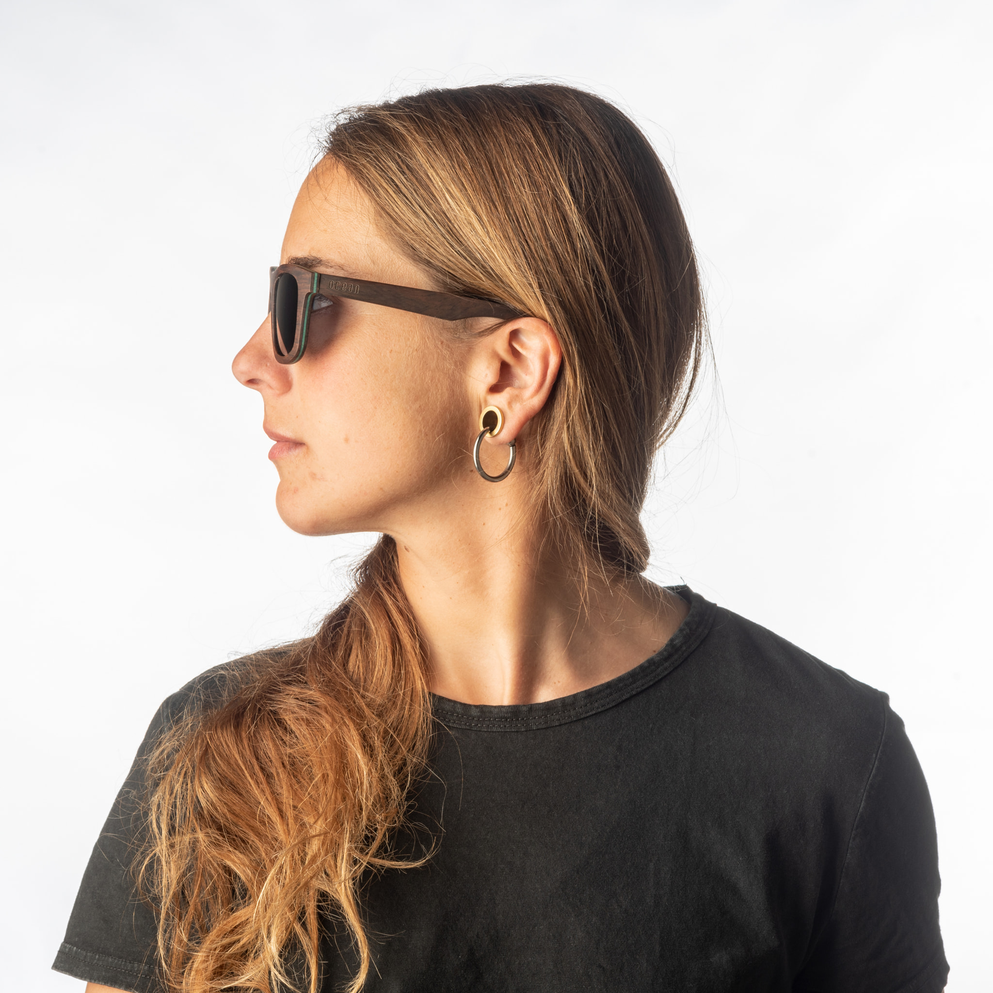 OCCHIALI DA SOLE OCEAN JAPAN in nero