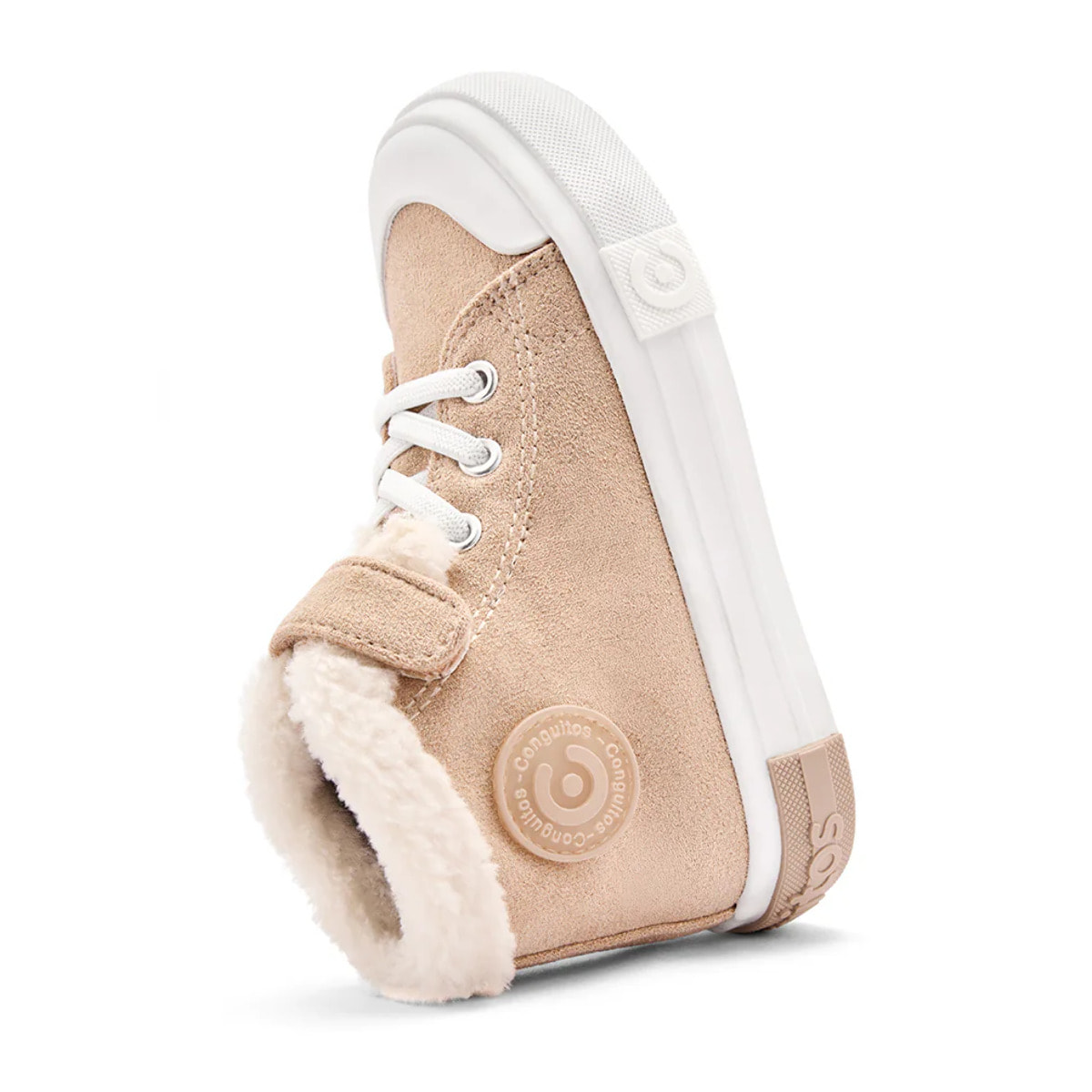 Zapatillas Altas de Niña con Forro Interior de Pelo