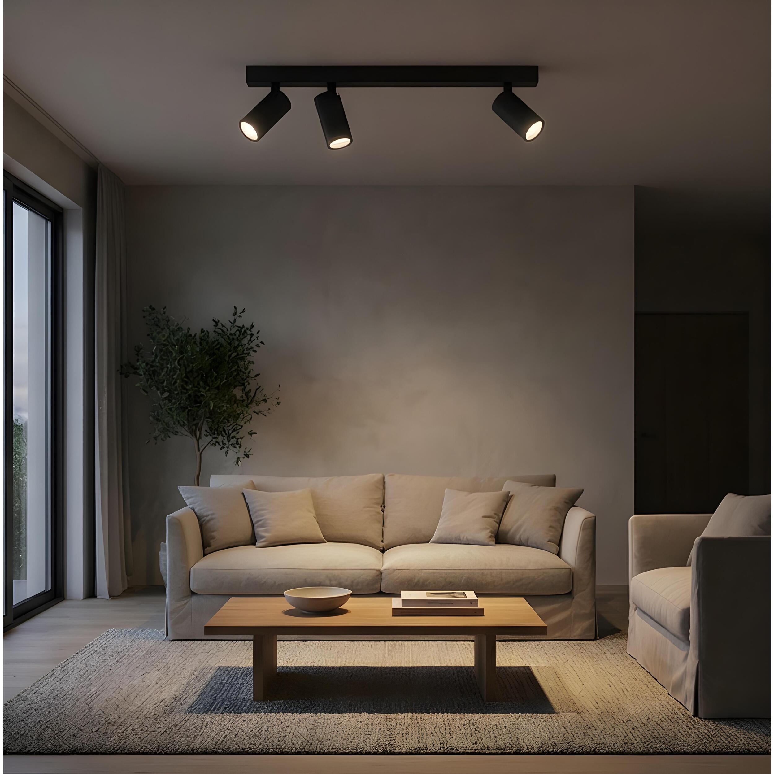 LEDS C4 Proyector Simply 3 bodies 24 Negro 952lm