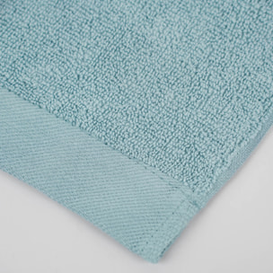 Toalla de baño 400gr doble rizo agua marina