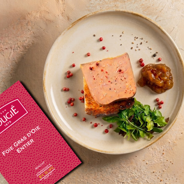 Lot - 2 Foie gras entier d'Oie - 2 x 180g