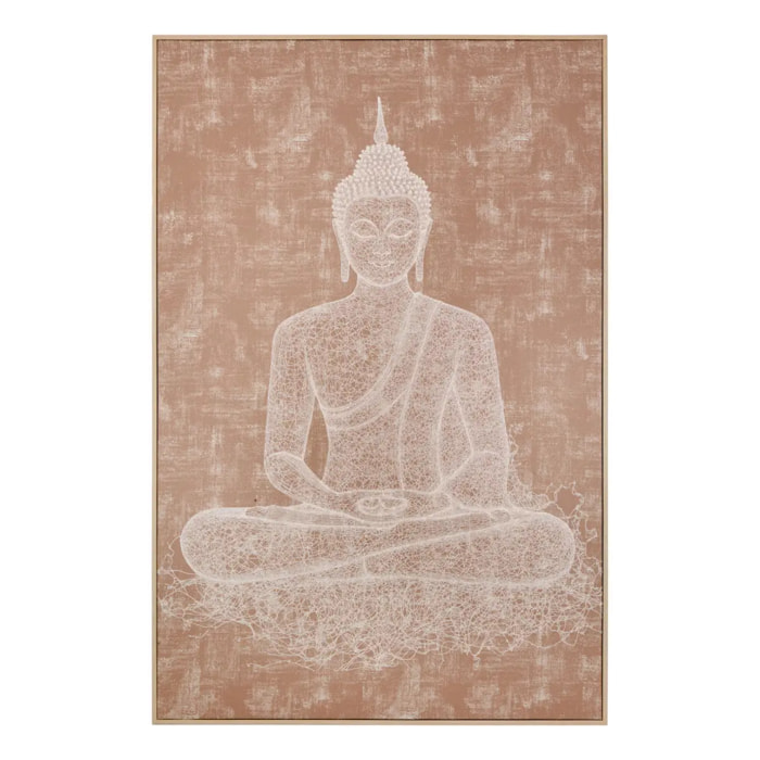 Toile imprimée Shanka 78x118cm marron